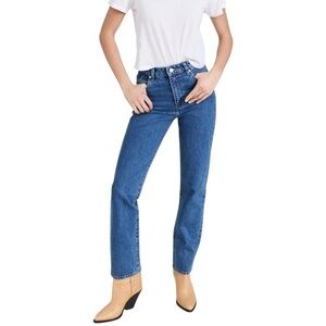 ROLLA'S High Rise Straight Jeans